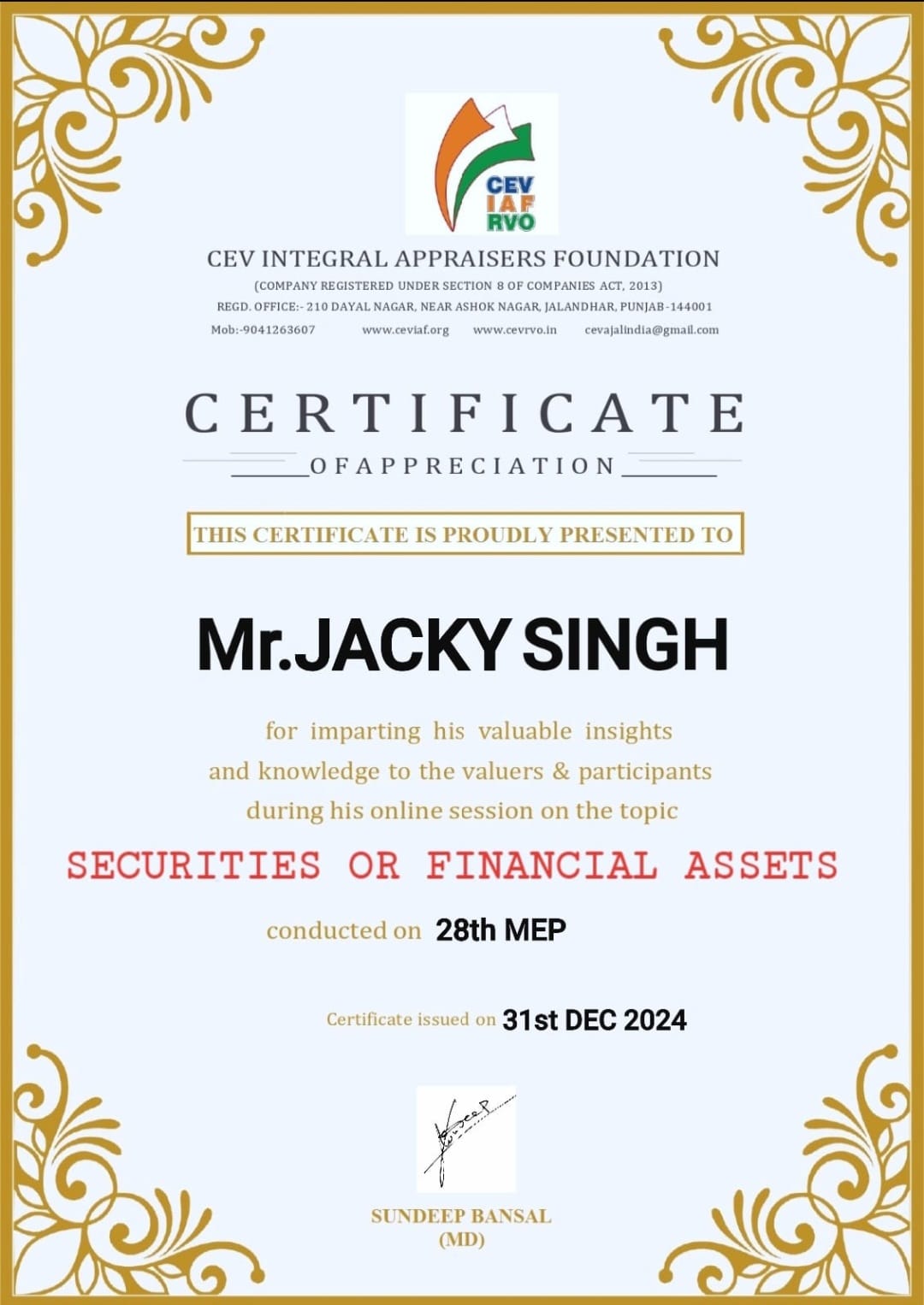 certif